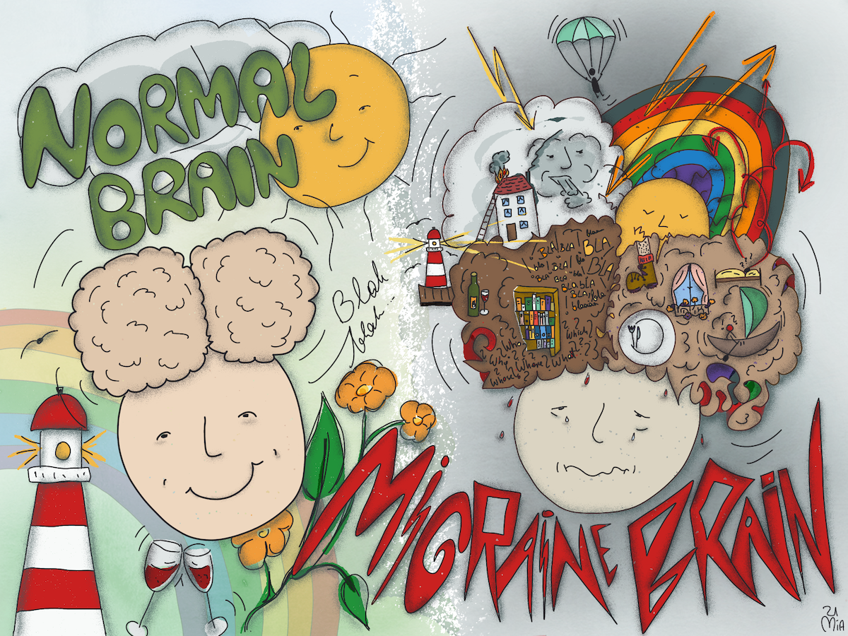 MigraineBrain sm - Migräne-Serie, 2/4: Trigger, Vielfalt, Mediks und die unesoterische Vorwarnung
